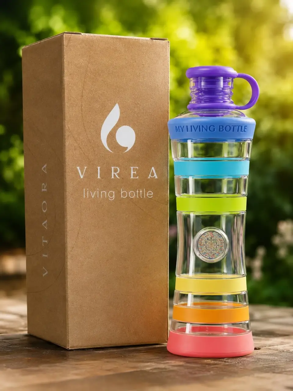 VIREA Living Bottle met geschenkdoos